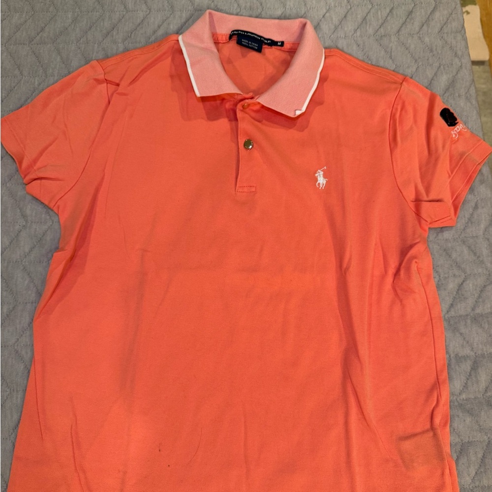 Ralph Lauren Women’s Orange Polo Shirt